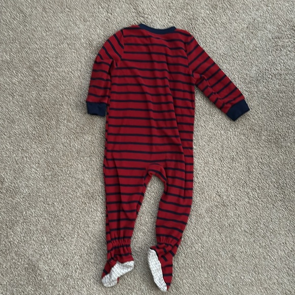 Infant Carters Fleece sleepers size 18 months. VGUC - Picture 5 of 11